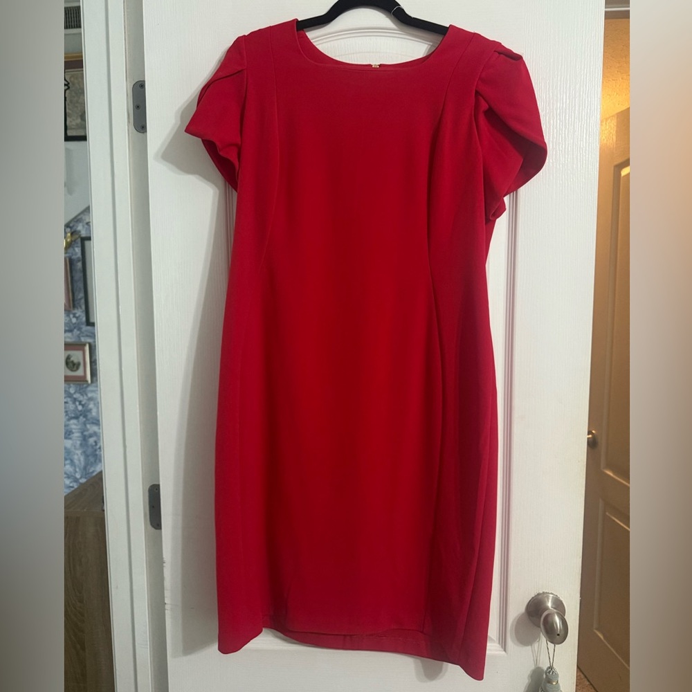 Marc New York Bold Red Mini Dress